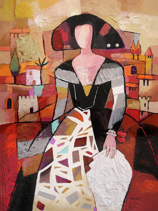 La Reina de Torrevieja Painting by Lutz Baar