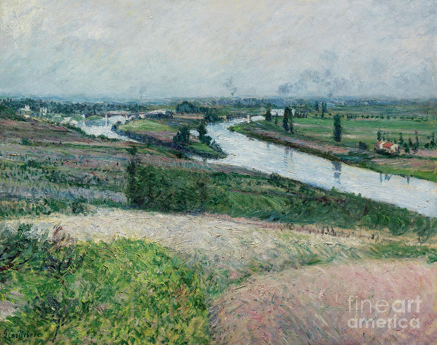 Impressionism Drawing - La Seine À La Pointe Depinay by Heritage Images