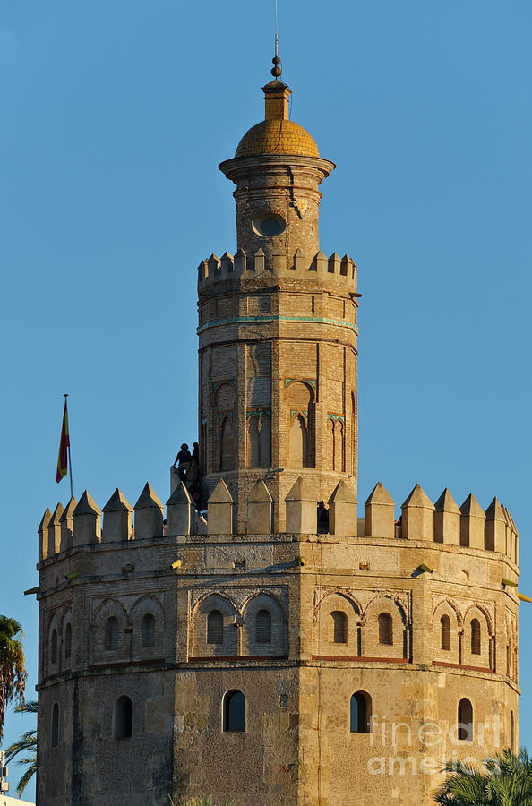 La Torre de Oro Detail. Seville by Angelo DeVal La Torre de Oro Detail. Seville by Angelo DeVal
