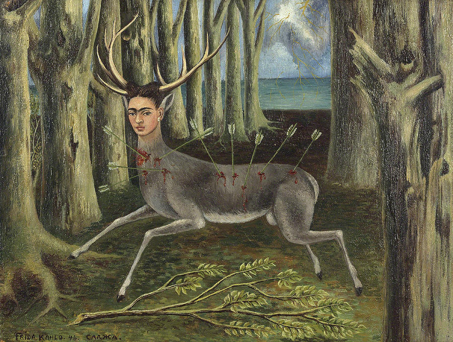 Frida Kahlo Painting - La venadita by Frida Kahlo