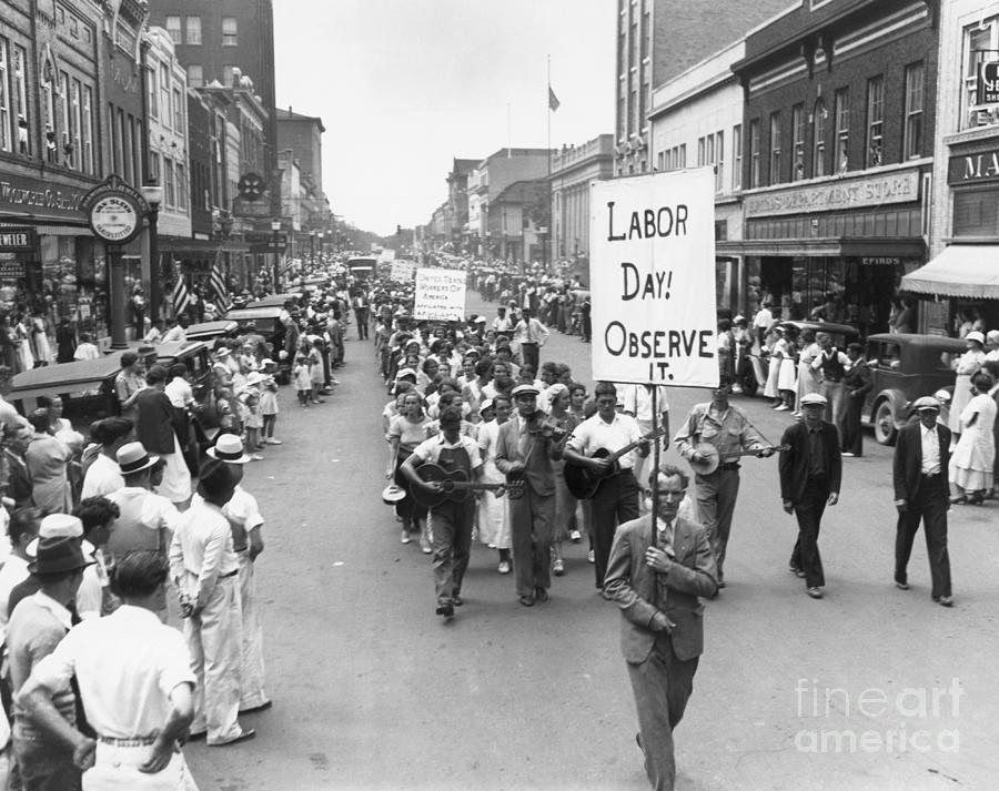 Labor Day Parade Photograph by Bettmann