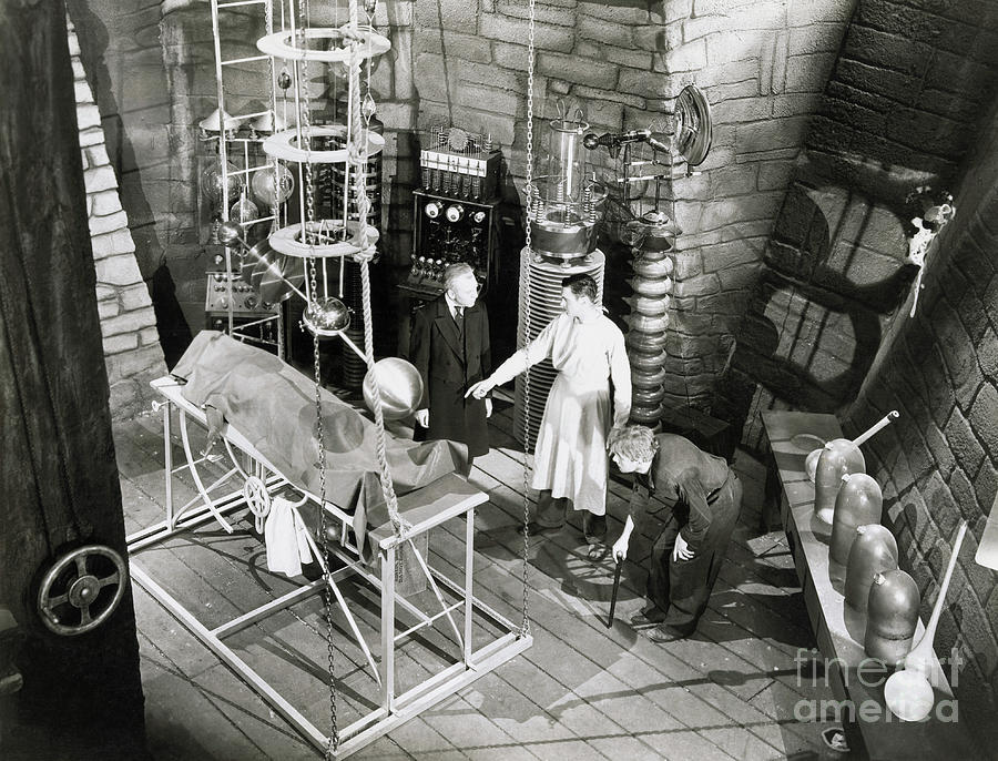 Laboratory Scene From Frankenstein Photograph by Bettmann