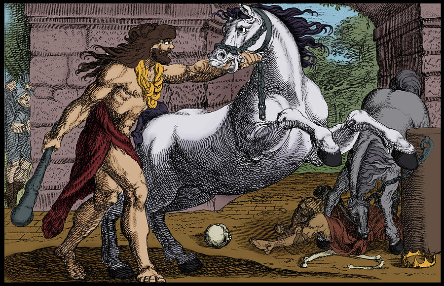 Labors Of Hercules, Steal The Mares Photograph by Science Source