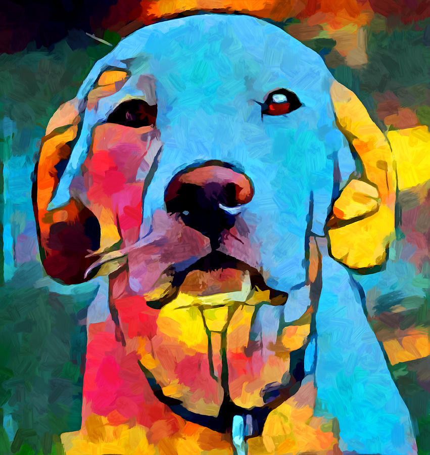 Labrador Retriever 4 Painting by Chris Butler