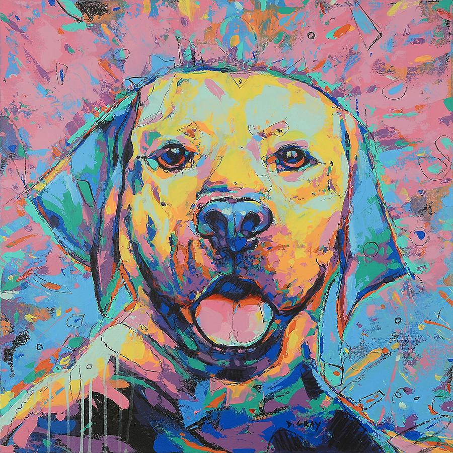 Labrador Retriever in Color by Damon Gray Labrador Retriever in Color by Damon Gray
