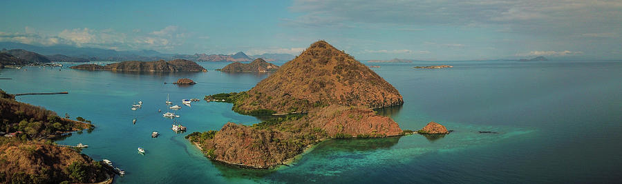 Aerial Labuan Bajo, Indonesia Photograph by Harry Donenfeld