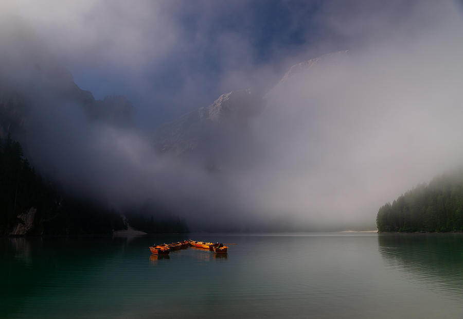Lac De Braies - Dolomites Photograph by Didier Stephane