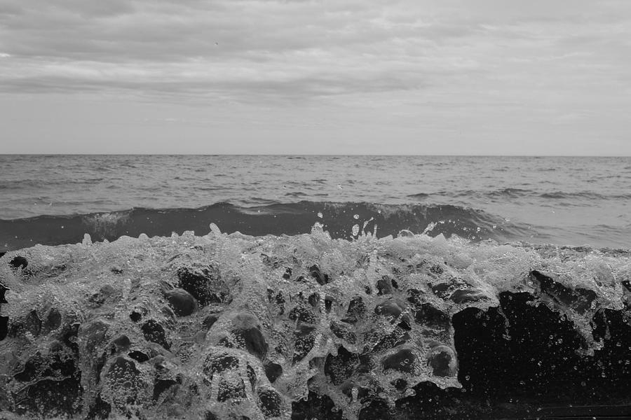 Pure Photograph - Lace Waves by Two Bridges North
