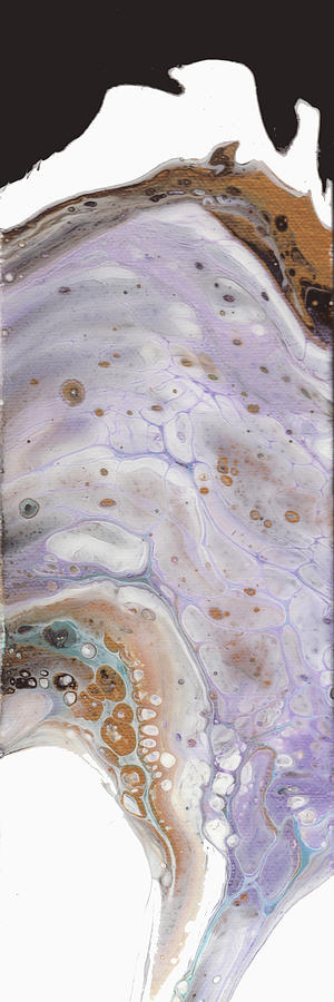 Abstract Painting - Lacey Agate by Pamela A. Johnson