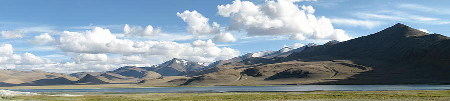 Ladakh Salt Lake Panorama Photograph by Mckay Savage
