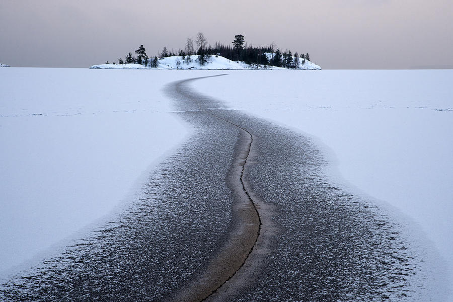 Ladoga, Ice Melting Photograph by Alexey Kharitonov
