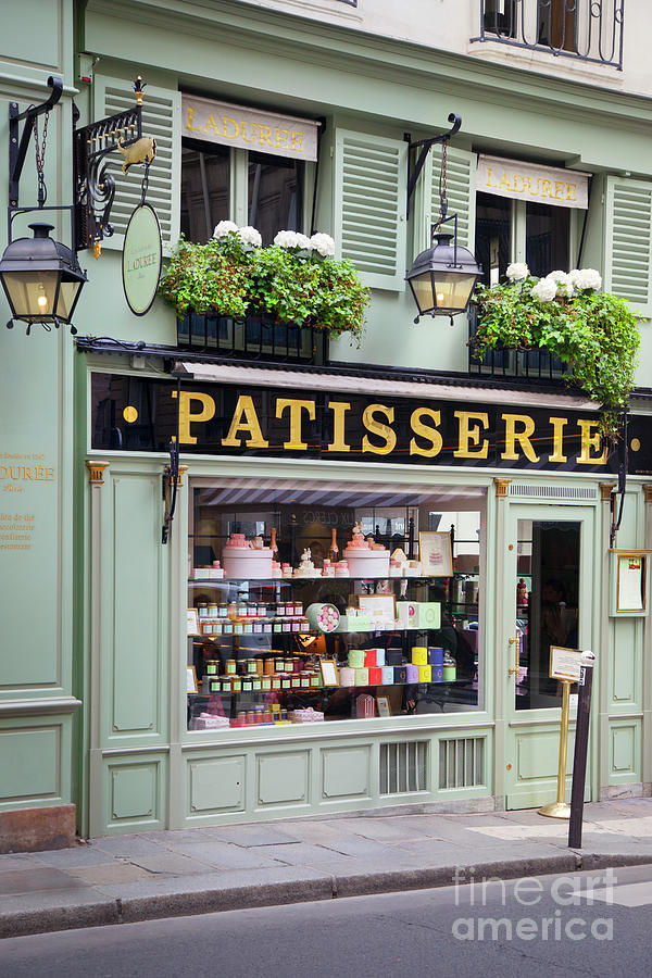 Laduree Patisserie - Paris France Photograph by Brian Jannsen