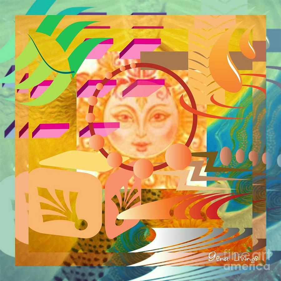 Lady Dhruva    Digital Art by Gena Livings