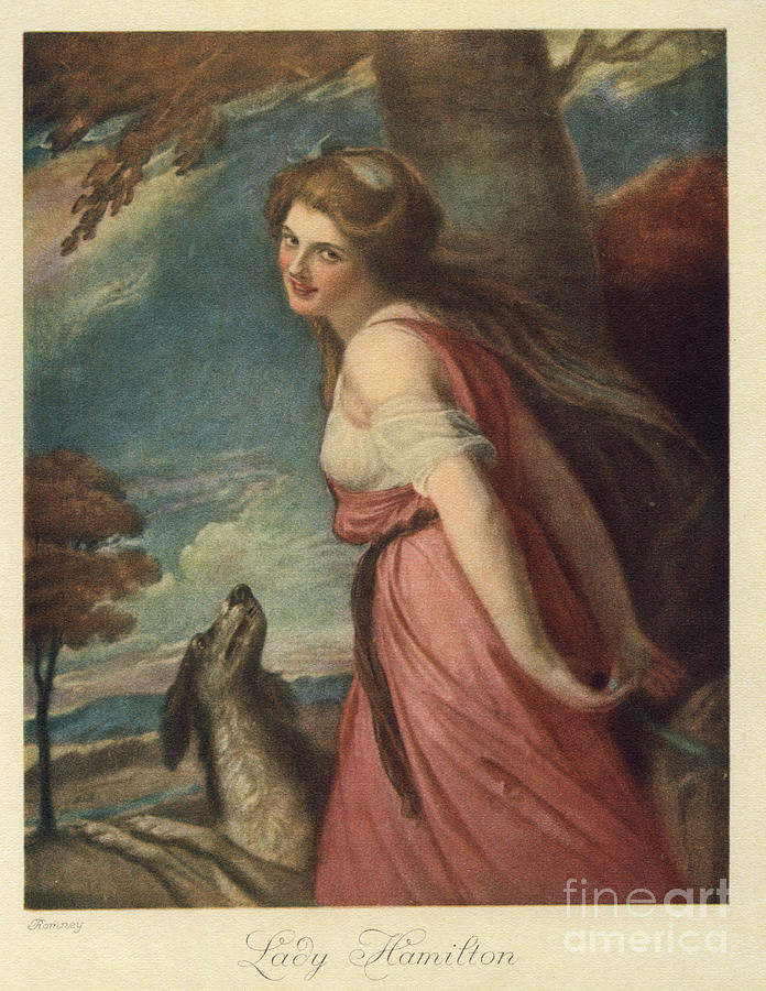 Lady Hamilton As A Bacchante By George Photograph by Bettmann