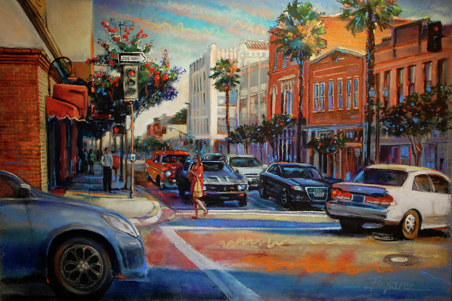 Lady in Orange by BJ Lane Lady in Orange by BJ Lane
