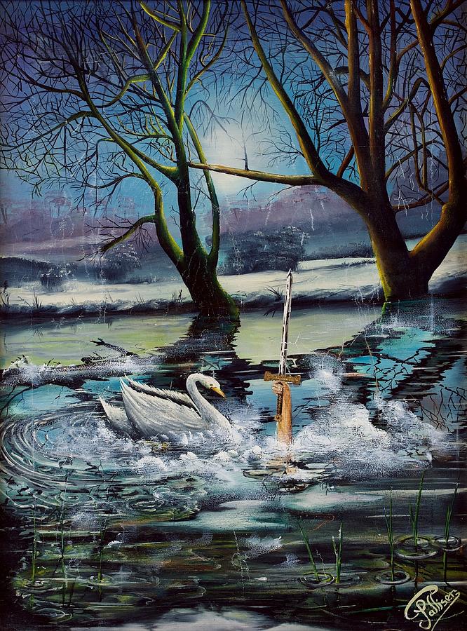 Lady in the Lake Painting by John Palliser