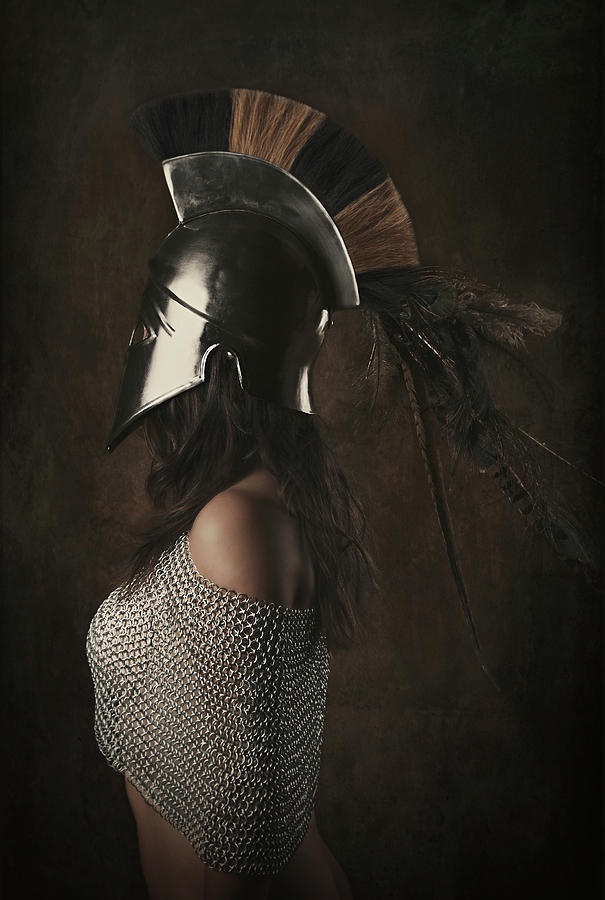 Knight Photograph - Lady Knight by Carola Kayen-mouthaan