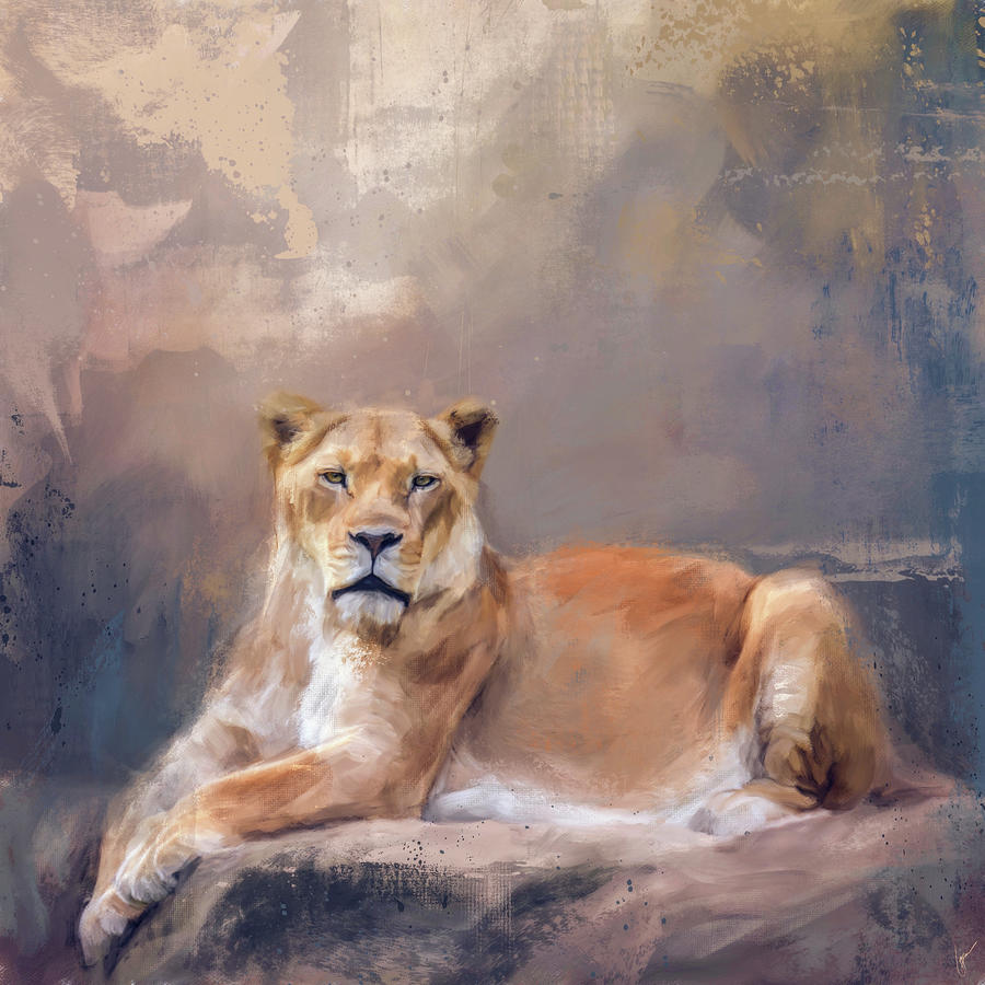 Lady Leo Painting by Jai Johnson