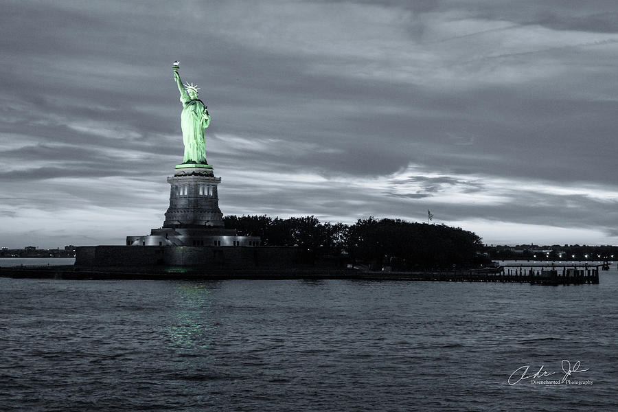 New York City Photograph - Lady Liberty by Andrew Johnson
