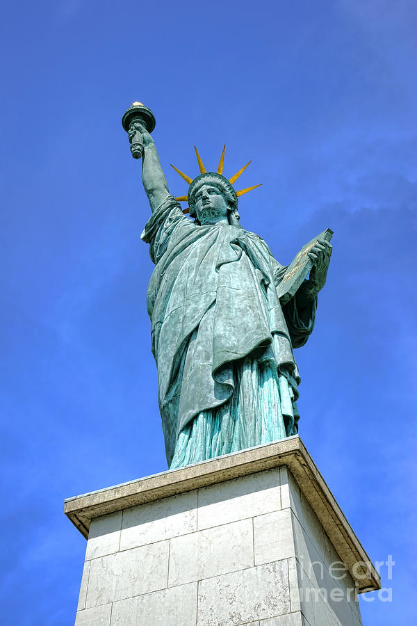 Paris Photograph - Lady Liberty in Paris by Olivier Le Queinec