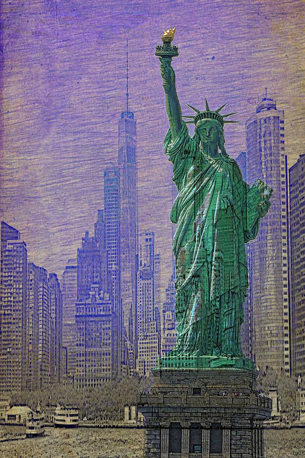 Lady Liberty Photograph by Joan Reese