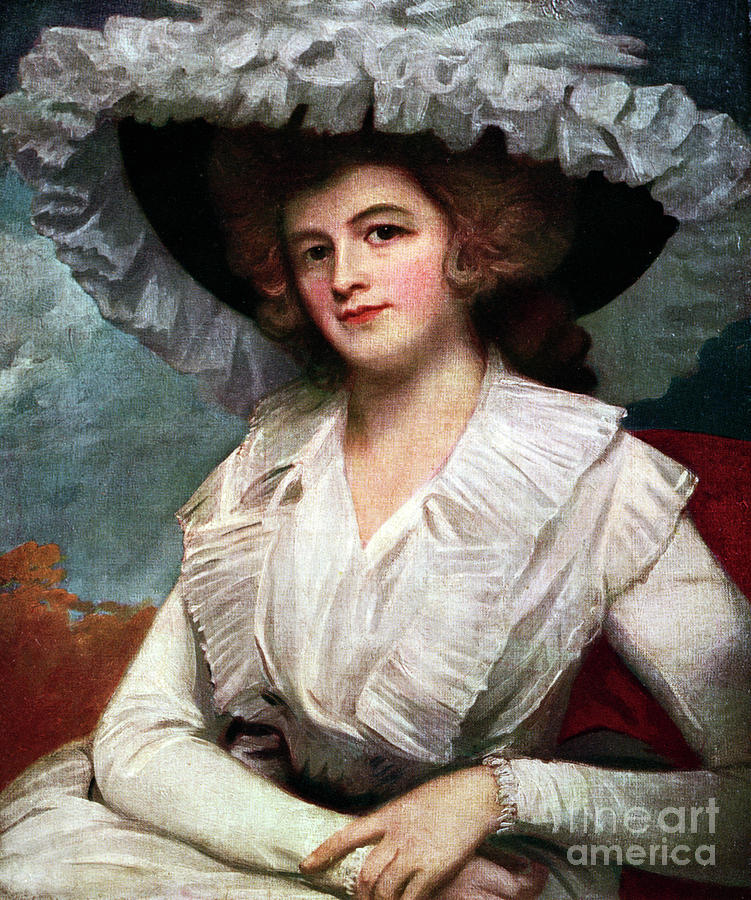 Lady Mary Forbes, 18th Century Drawing by Print Collector