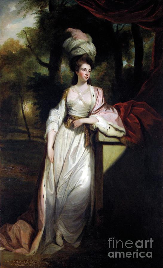 Lady Mary Isabella Somerset, 1799 Painting by Robert Smirke