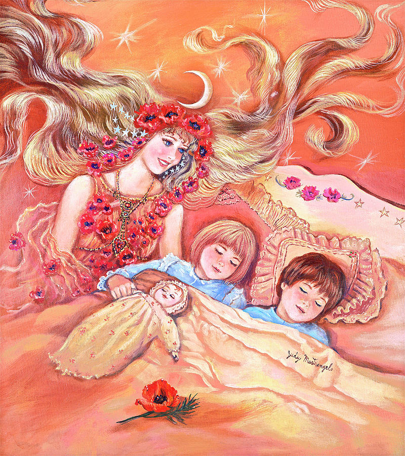 Fantasy Painting - Lady Of Dreams by Judy Mastrangelo
