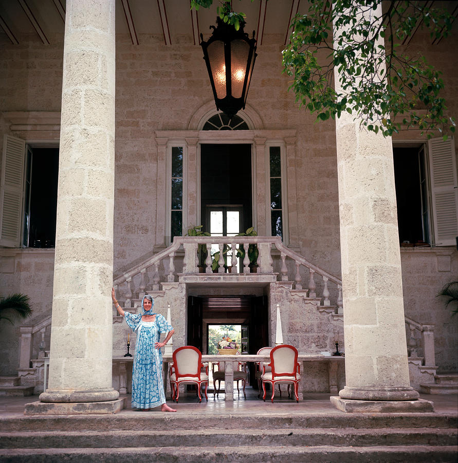 Lady Of The Manor Photograph by Slim Aarons