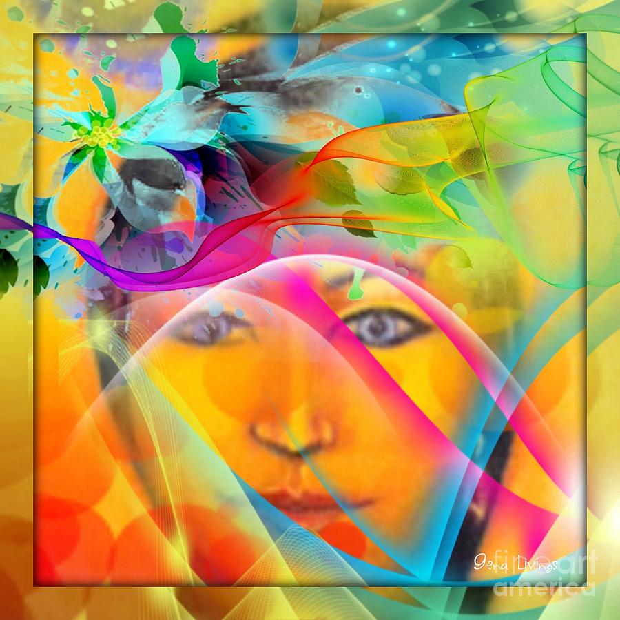Lady Phoenix   Digital Art by Gena Livings