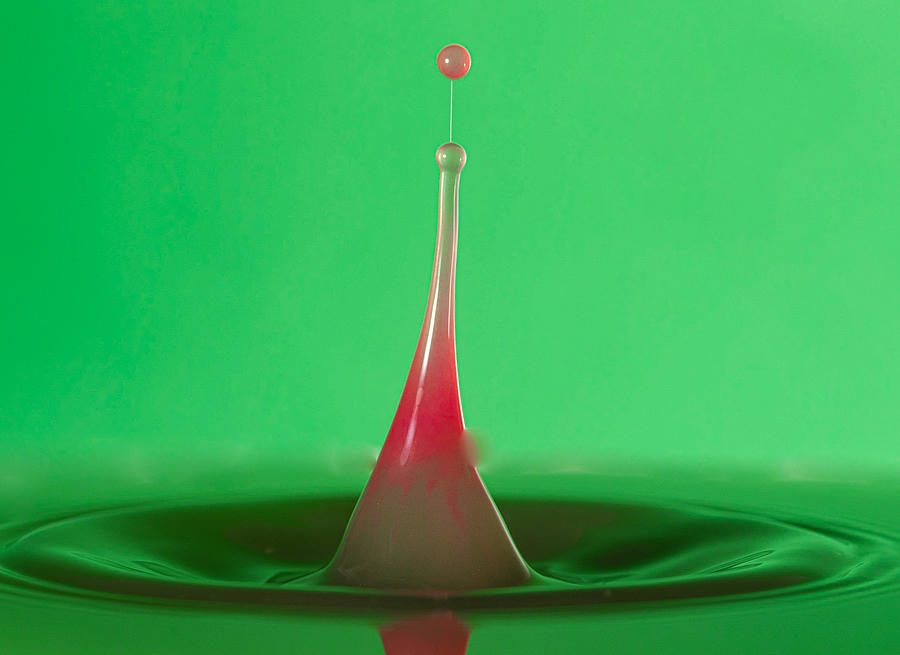 Lady Water Drop Photograph by Thomas Evans