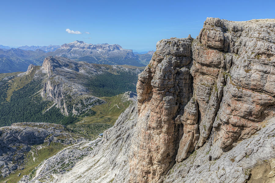 Mountain Photograph - Lagazuoi - Italy by Joana Kruse