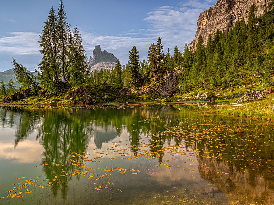 Lago Di Croda. Dolomites Italy Photograph by Henk Goossens