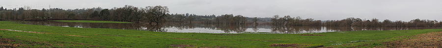 Panorama Laguna de Santa Rosa Flood Plain Photograph by Richard Thomas
