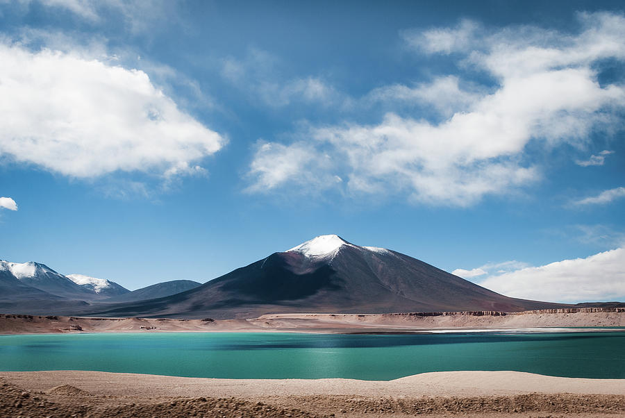 Laguna Verde In Andes Mountains Photograph by Igor Alecsander