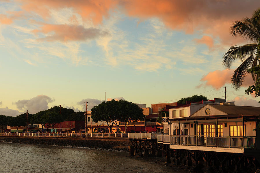 Lahaina At Dusk Photograph by Dusty Pixel Photography