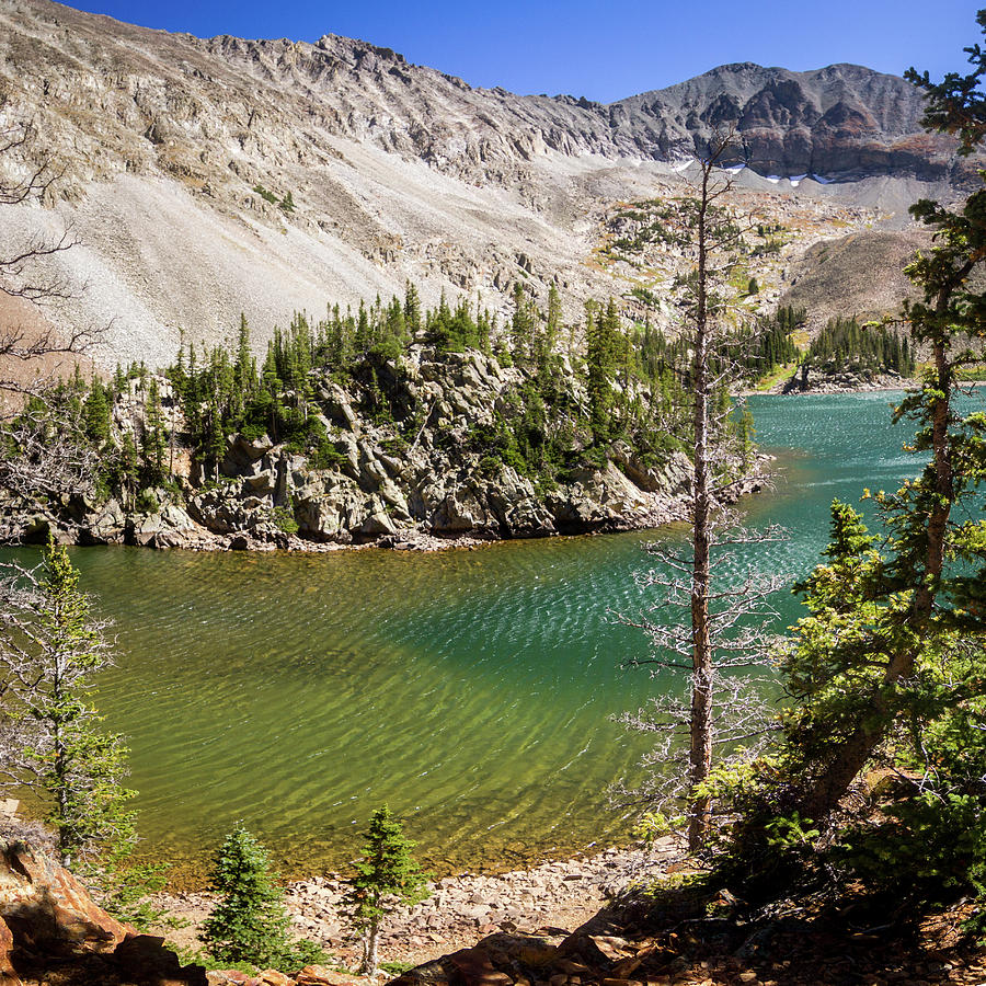 Lake Agnes Colorado Photograph by Dawn Romine - Fine Art America