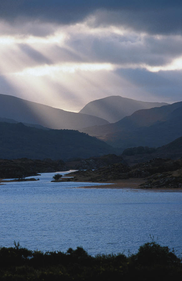 Lake And Mountains In Killarney Photograph by Oliver Strewe