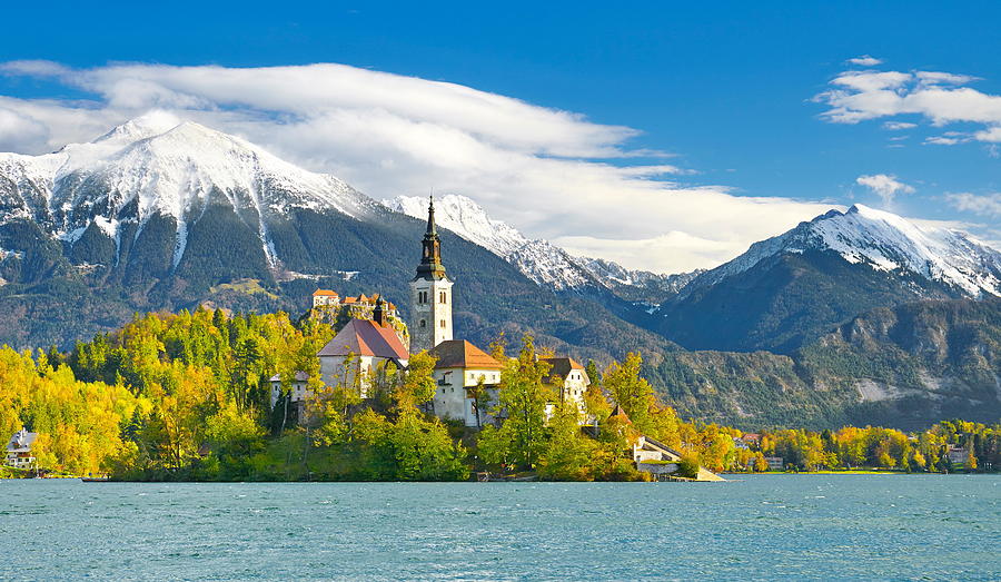 Lake Bled Julian Alps Slovenia Photograph By Jan Wlodarczyk Fine   Lake Bled Julian Alps Slovenia Jan Wlodarczyk 