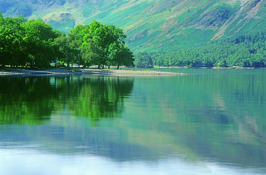 Lake Buttermere Photograph by Kathy Collins
