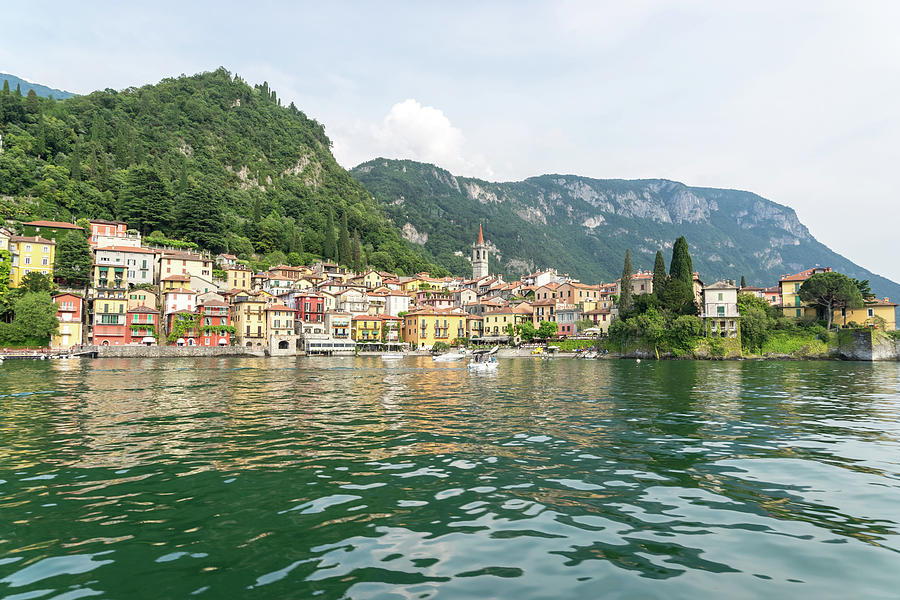 Lake Como Gems - Charismatic Varenna On Lago Di Como In Lombardy Italy Photograph