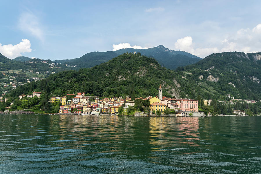 Lake Como Gems - Splendid Varenna On Lago Di Como In Lombardy Italy Photograph
