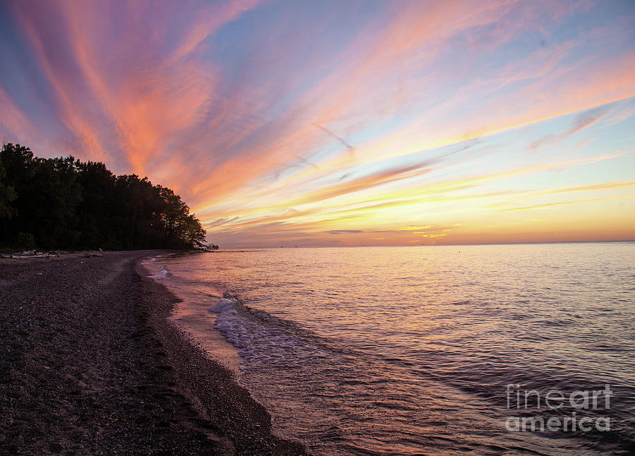Lake Erie Sunset #___4873 Photograph by James Baron