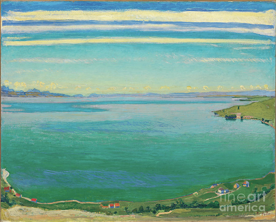 Lake Geneva Seen From Chexbres Drawing by Heritage Images