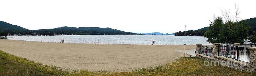 Panoramic Photo of Lake George in NYS Adirondack Mountains 1 Photograph by Rose Santuci-Sofranko