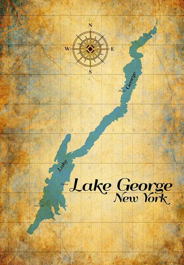 Lake George New York Digital Art by Greg Sharpe