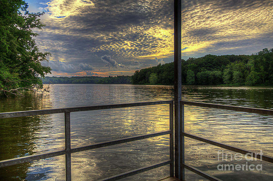 Hdr Photograph - Lake Girardeau Conservation Area by Larry Braun Hdr Photograph - Lake Girardeau Conservation Area by Larry Braun