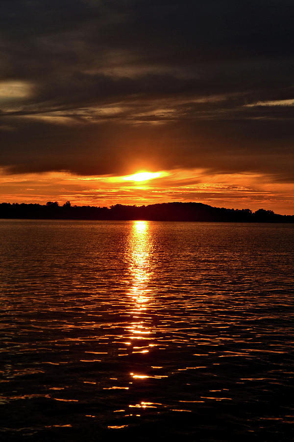 Lake Greenwood Sunset Photograph by Tara Potts