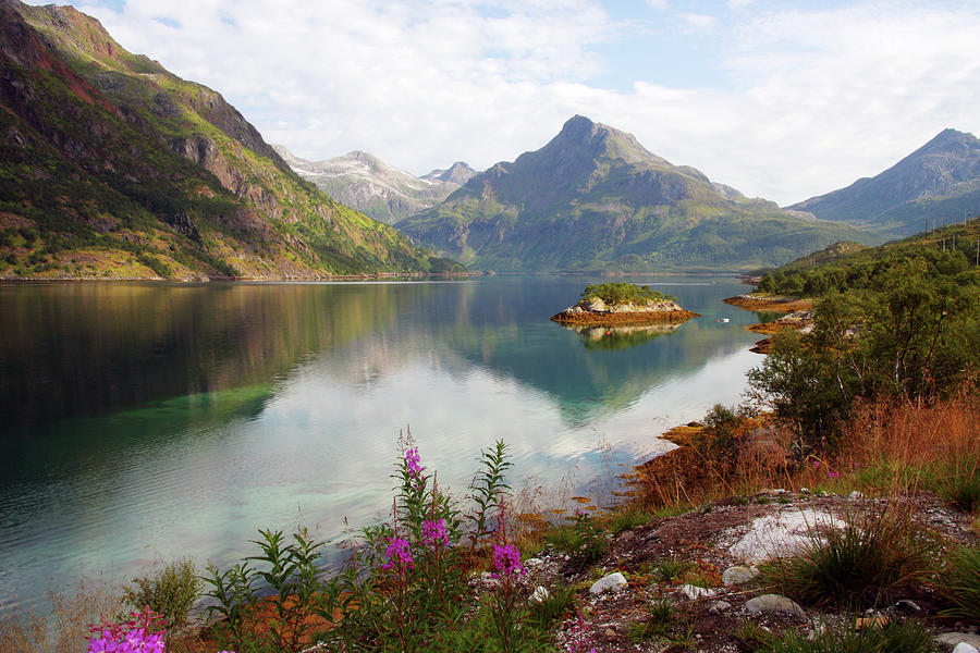 Lake In Norway Photograph by Anzeletti
