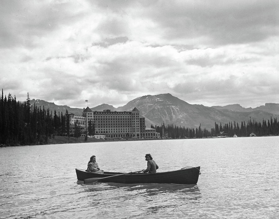 Banff National Park Photograph - Lake Louise by Peter Stackpole